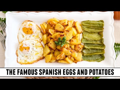 The FAMOUS Spanish Eggs with Potatoes & Peppers | A Dish Fit for Royalty