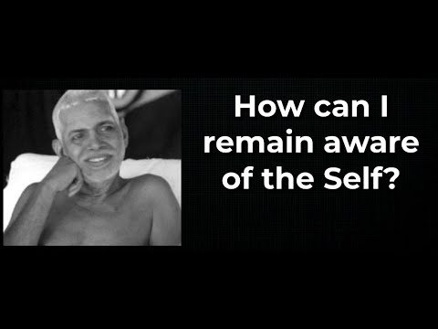 The Self and how to Remember it. Ramana Maharshi.