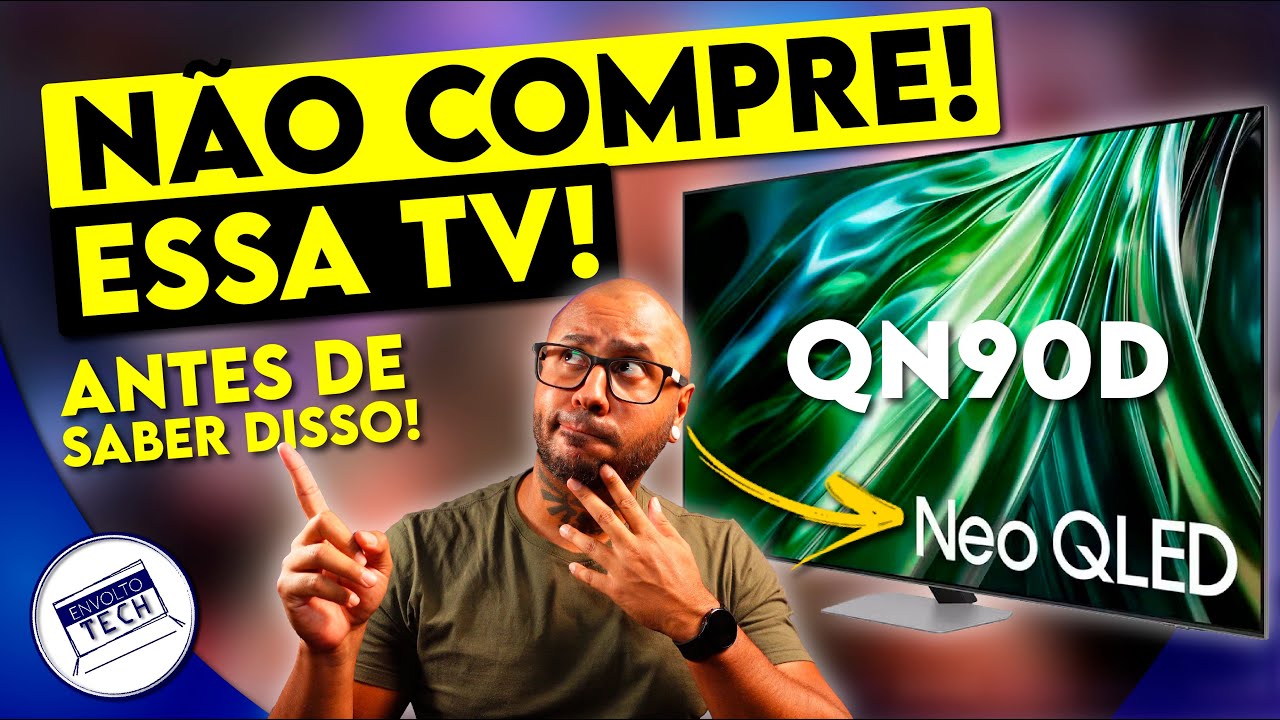 5 coisas sobre a NOVA NEO QLED SAMSUNG QN90D que você PRECISA SABER antes de comprar!