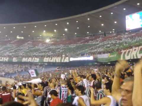 "Fluminense 3 X 0 LDU  Sulamericana 2009 - Torcida Show !!!" Barra: Movimento Popular Legião Tricolor • Club: Fluminense