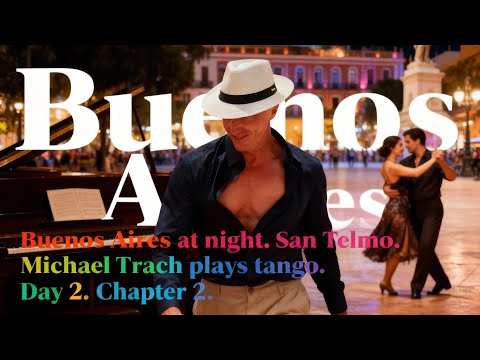 San Telmo. Tango. Buenos Aires at night. Day 2. Chapter 2. Discover Buenos Aires with @MichaelTrach