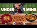 3 Easy GAMEDAY Appetizers In Under 6 Minutes