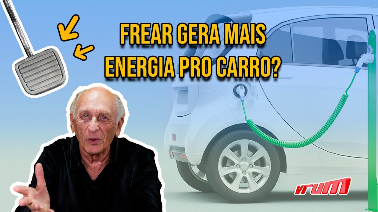 Freio regenerativo em carros elétricos: como funciona a frenagem regenerativa