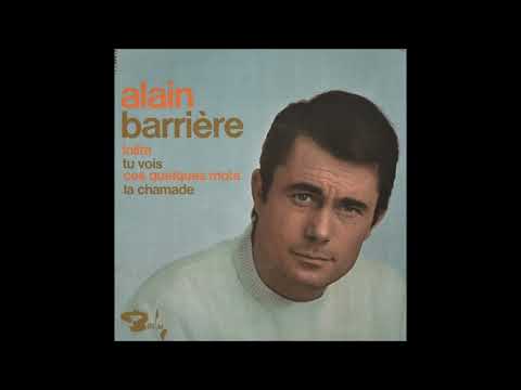 Alain Barrière  --  Il faut danser Marie
