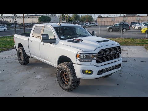 2023 Ram 2500 Cummins on 37s and Carli Suspension Pintop Level