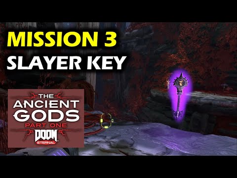 The Holt: Slayer key Location | Mission 3 | The Ancient Gods Part 1: Doom Eternal DLC Collectibles
