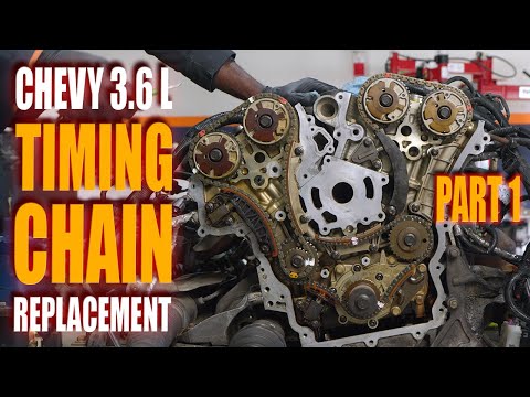 Timing Chain Replacement On Chevy / GM 3.6L V6 - Step By Step Guide - PART 1