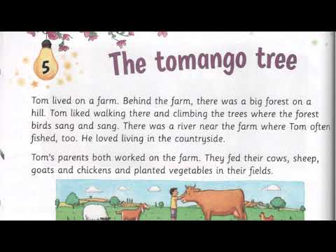STORYFUN 4 - UNIT 5 - THE TOMANGO TREE | SHORT ENGLISH STORY FOR KIDS | HARRY TRAN