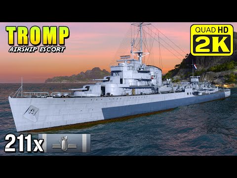 Destroyer Tromp - Airship Escort random mode