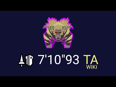 MHW:I (PC) - Tempered Furious Rajang - Lance 7'10"93 TA