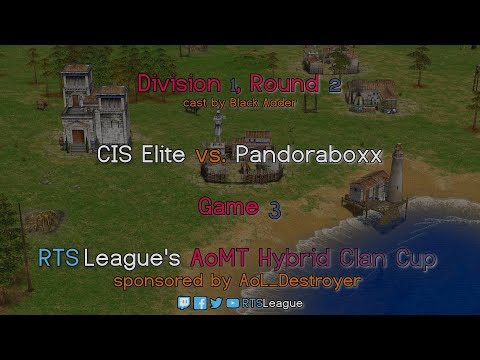 AoMT Hybrid CC, R2 - CISE vs. PXx, Game 3 - Age of Mythology: The Titans Hybrid Clan Cup