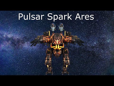 Pulsar Spark Ares. War Robots Test Server.