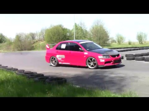 II Power Stage Bednary 2016 - Piotr Kałmuczak - Mitsubishi Lancer EVO