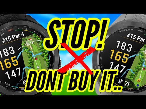 Garmin S70 Golf Watch Difference Between 42mm-47mm Watch Before You Buy!