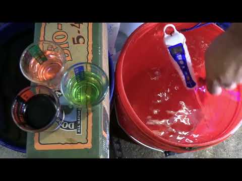 FLUSHING MY PLANTS, GENERAL HYDROPONICS 3 PART MIX FOR EARLY VEG