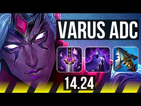 VARUS & Rakan vs EZREAL & Rell (ADC) | KR Diamond | 14.24