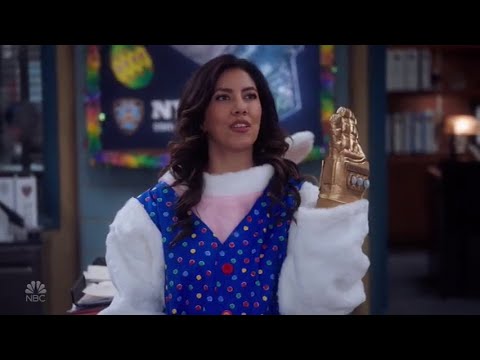 Rosa wins the six month long halloween heist"B99 7x11"
