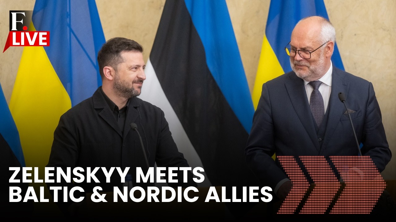 LIVE | Zelensky Meets Baltic & Nordic Leaders in Estonia | N18G