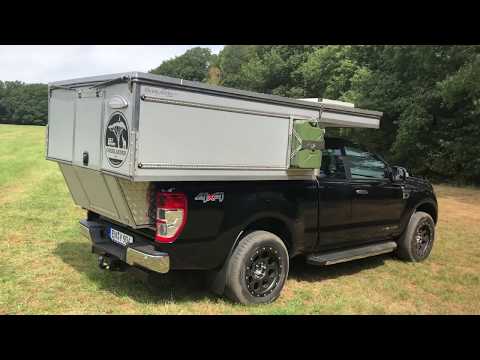 The pickup camper cabin Camp Crown Overlander 220 - Model 2018