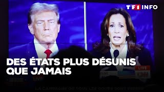 Présidentielle américaine : des États plus désunis que jamais｜TF1 INFO