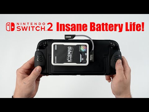 Nintendo Switch 2 Battery Life HACKED With Just 2 Things!