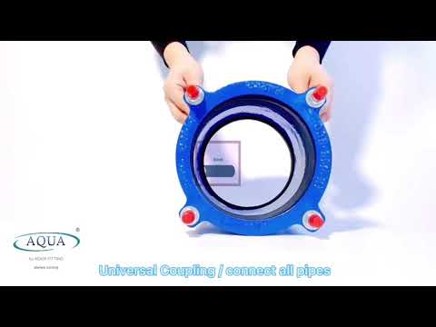 Universal coupling product demonstration · official AQUA FITTING video cover