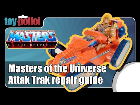 Vintage Attak Trak Masters of the Universe Repair Guide - Toy Polloi