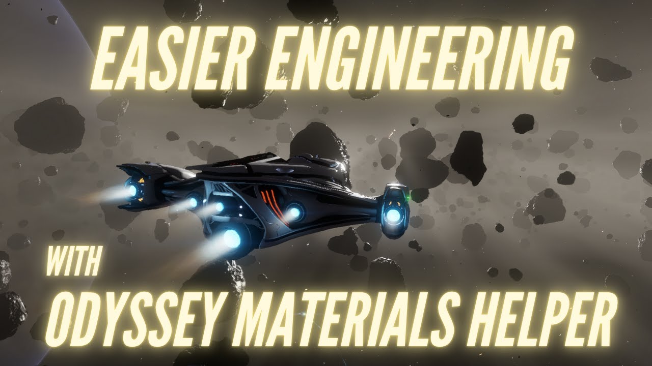 Must-Have Tool for Elite Dangerous: How to Use Odyssey Materials Helper