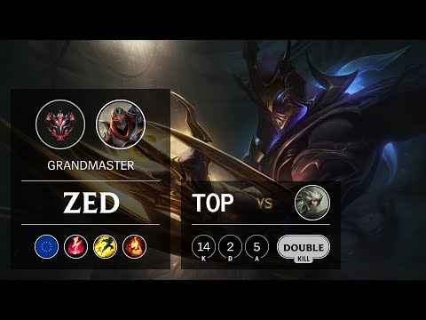 Zed Top vs Camille - EUW Grandmaster Patch 9.24