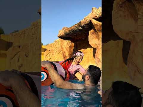 لولو خايفة توقع بالمسبح