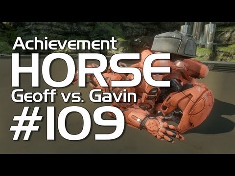 Halo 4 - Achievement HORSE #109 (Gavin vs. Geoff) | Rooster Teeth