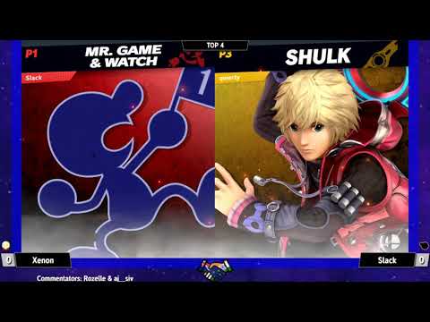 Slack (Game & Watch/Snake) vs Xenon (Shulk) - Smash Ultimate @ LXG 23