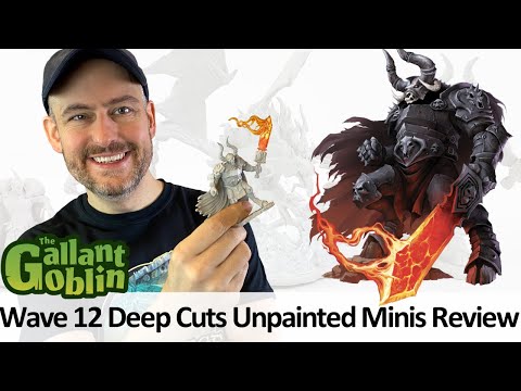 WizKids Unpainted Minis Wave 12 - Pathfinder Battles Deep Cuts