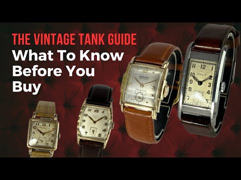 The Vintage Watch Tank Guide – Watches From the 40s and 50s. What You Should Know