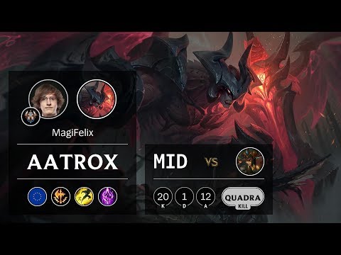 Aatrox Mid vs Cassiopeia - EUW Challenger Patch 9.17