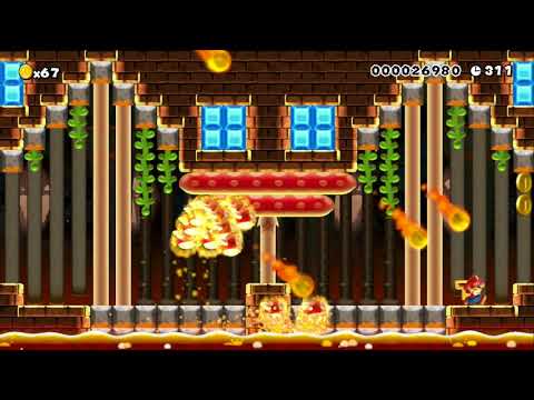Super Serpent by Javier0423 ~ WORLD RECORD! - SUPER MARIO MAKER - NO COMMENTARY 1ax