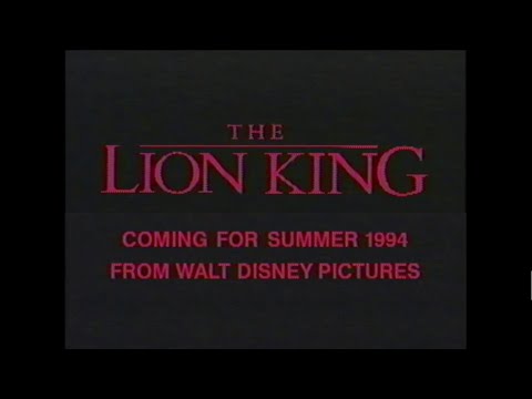 The Lion King - Sneak Peek #1 (October 1, 1993)