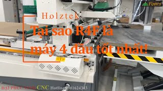 Tại sao ProR4F là máy 4 đầu tốt nhất của Holztek?