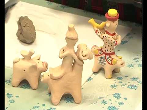 Курские провели мастер-класс по изготовлению традиционной кожлянской игрушки