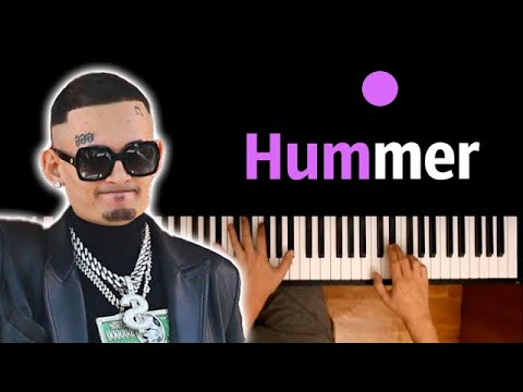 Morgenshrern - Hummer feat. Shtern ● караоке | PIANO_KARAOKE ● ᴴᴰ + НОТЫ & MIDI