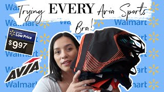 😬Trying EVERY Avia Sports Bra!Walmart Activewear Review!Can these work for a 36DIs it worth it👀