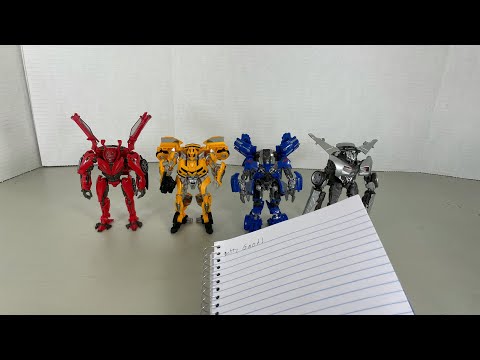 Transformers Studio Series Stop Motion Test of Figures From 70-78
