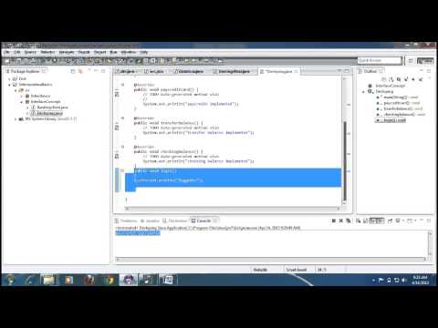 Interface Concepts From Core Java Java Basics For Selenium Webdriver Automation