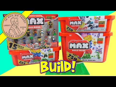 Max Build More Building Block Set - Windows - Doors & More!