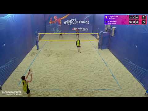 09:55 D. Svyrydenko / I. Horiaiev - M. Horobets / V. Antoniuk 03.01.2023 | Winners Beach Volleyball
