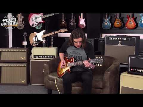 Gibson Custom 59 Les Paul Standard Washed Cherry Sunburst VOS