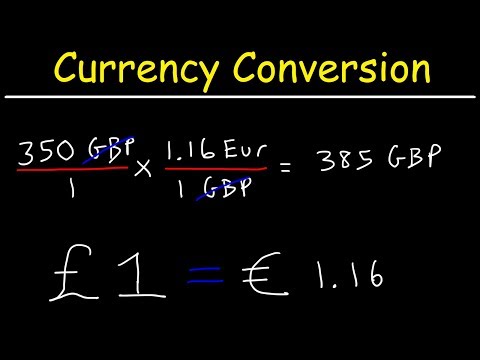 Currency Exchange Rates - How To Convert Currency Video