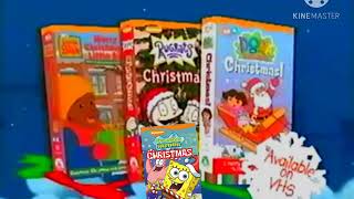 SpongeBob And Rugrats And Nick Jr Christmas (VHS/D