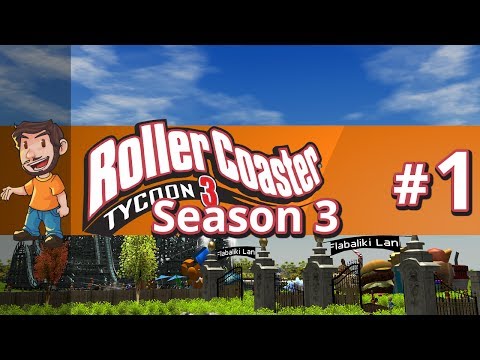 Let's Play Rollercoaster Tycoon 3 - Part 1 Season 3