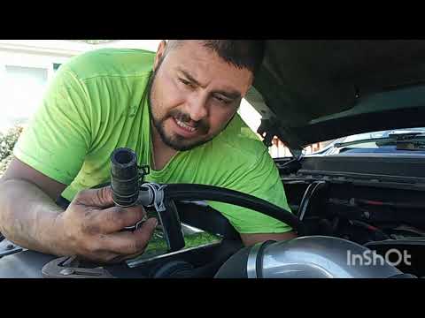 How to change the antifreeze hoses that go to the heater of the 2007 Chevrolet Tahoe truck